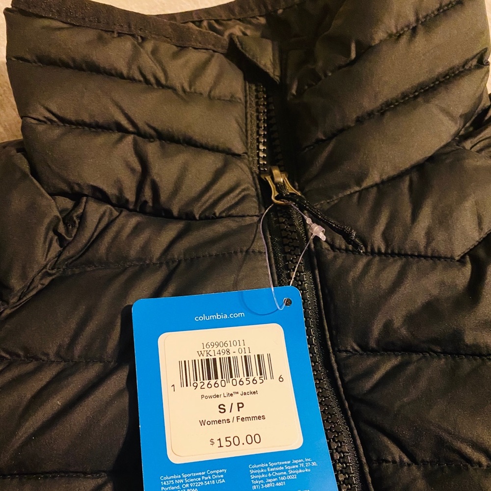 Brand new womens columbia jacket
